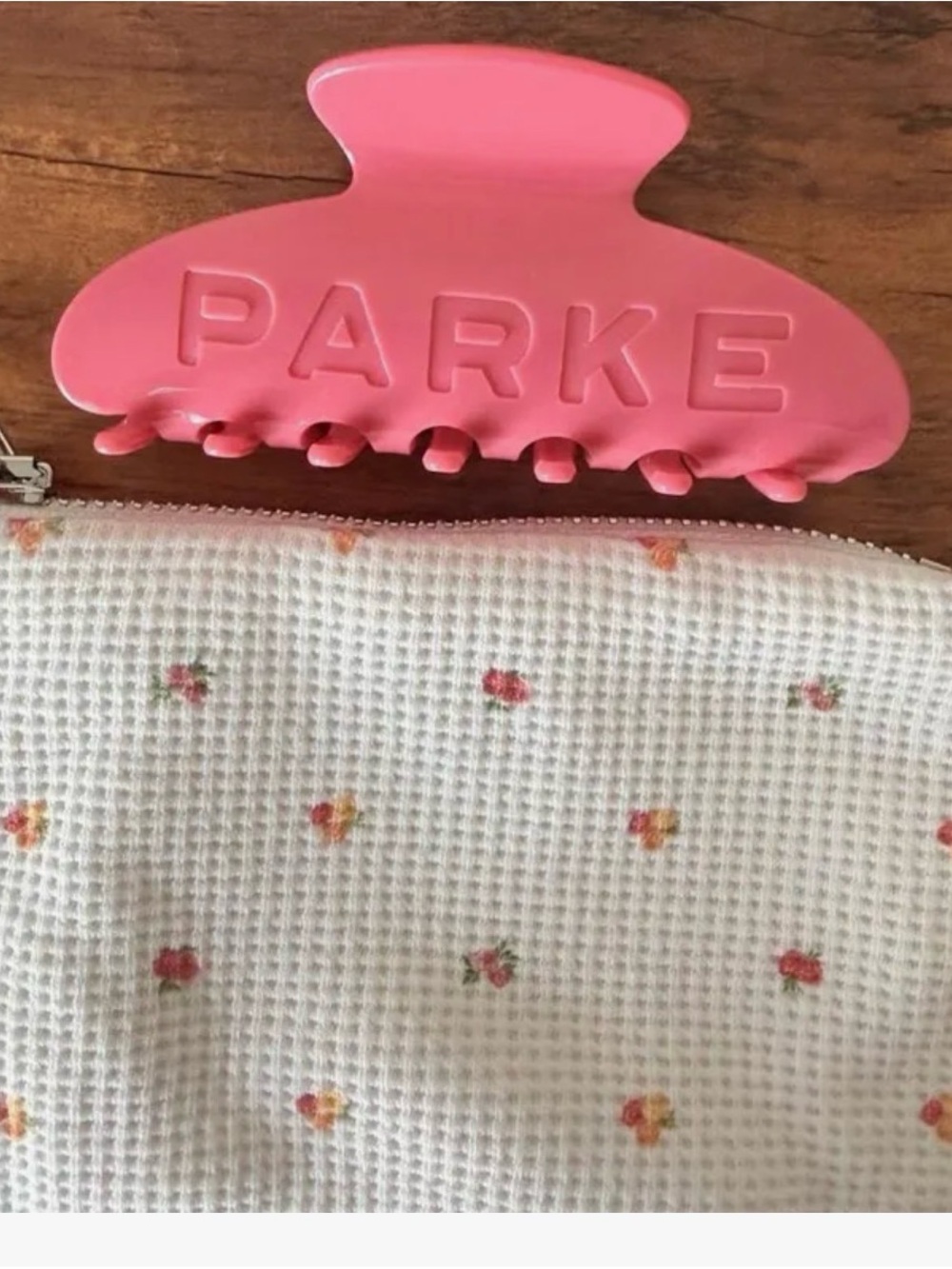 Parke Bloom Hair Claw Clip— Soft Matte Finish for Everyday Hold
